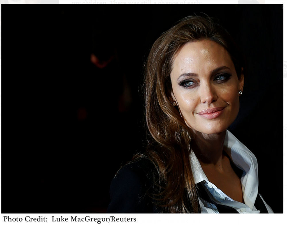 Angelina Jolie Talks About Her Second Preventative Cancer Surgery