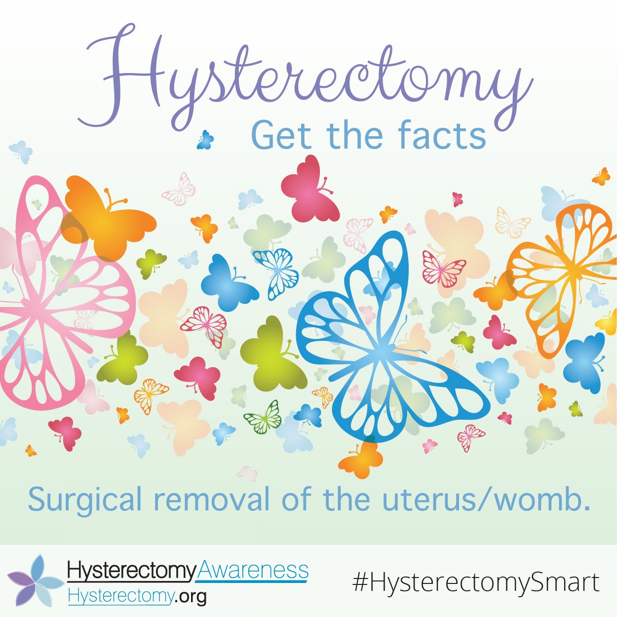 Hysterectomy – Get the Facts – Surgical Removal of Uterus – Womb #HysterectomySmart