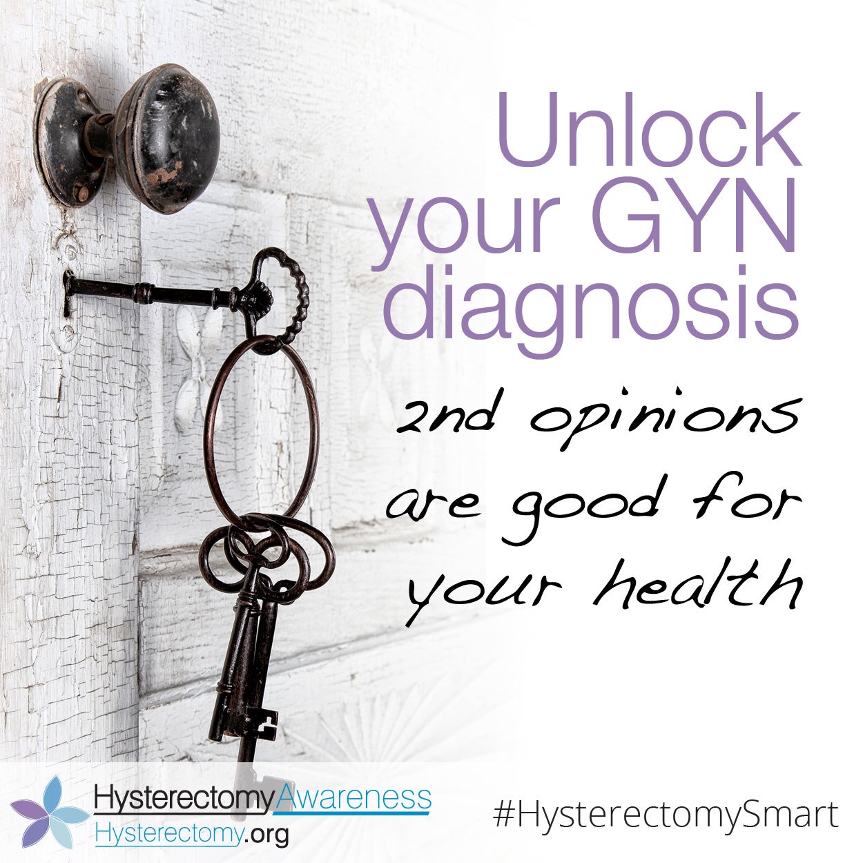 Unlock your diagnosis – Second Opinions are good for your health #GYNSymptoms #HysterectomySmart